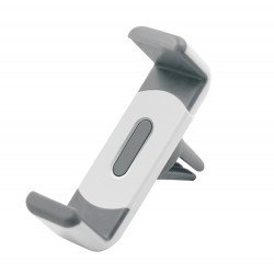 Universal Portable Air frame Air Vent Car Mount Holder (White Gray) 